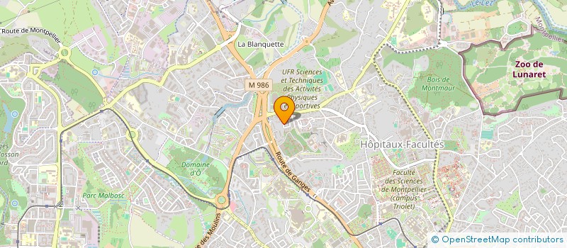 localisation de l'entreprise MONSIEUR DORIAN LAIRI à MONTPELLIER