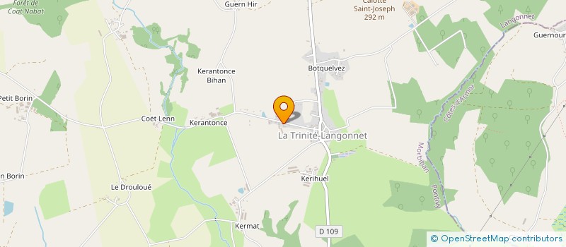 localisation de l'entreprise MONSIEUR DORIAN LASTOR  LANGONNET