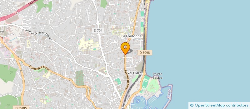 localisation de l'entreprise MONSIEUR DORIAN LAVERNHE  ANTIBES