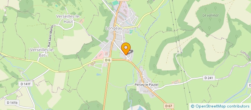 localisation de l'entreprise MONSIEUR DORIAN LAVILLE à LONGEAU-PERCEY