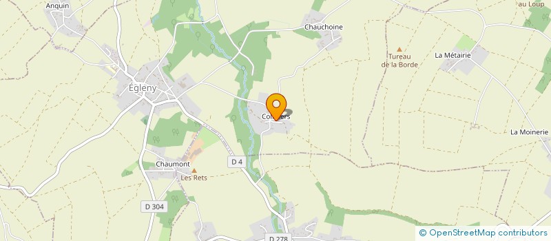 localisation de l'entreprise MONSIEUR DORIAN LE MOAL  EGLENY