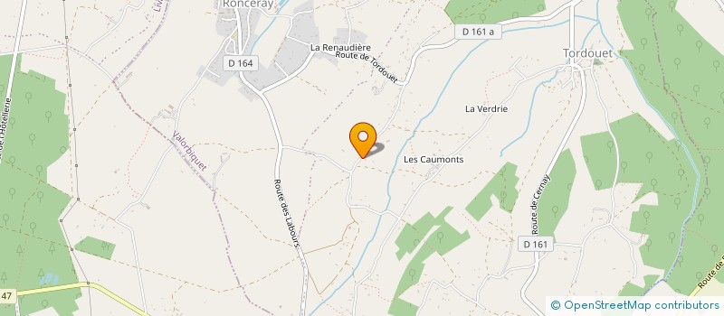 localisation de l'entreprise MONSIEUR DORIAN LEBRETON  VALORBIQUET