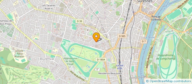 localisation de l'entreprise MONSIEUR DORIAN LEGER à SURESNES