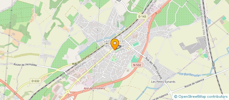 localisation de l'entreprise MONSIEUR DORIAN LOUTOBY à SAINT-MARCEL-LES-VALENCE