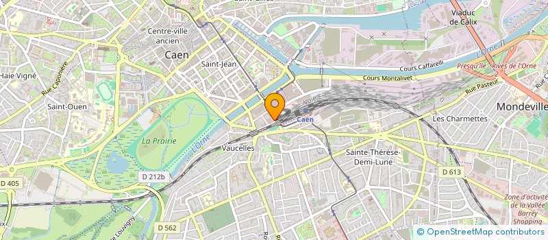 localisation de l'entreprise MONSIEUR DORIAN LOUVET à CAEN