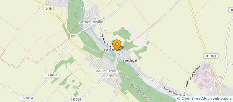 localisation de l'entreprise MONSIEUR DORIAN MAGNANI  GAGNY