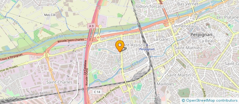 localisation de l'entreprise MONSIEUR DORIAN MAIROU  PERPIGNAN