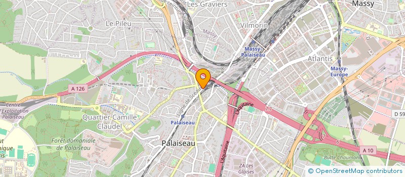 localisation de l'entreprise MONSIEUR DORIAN MALLAH  PALAISEAU