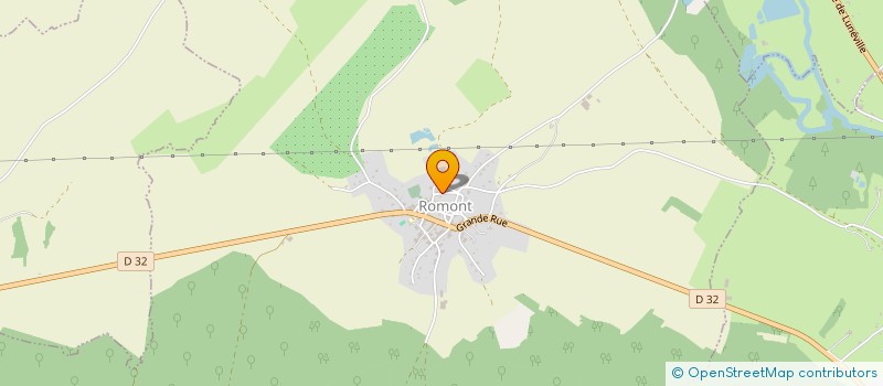 localisation de l'entreprise MONSIEUR DORIAN MARTIN  ROMONT