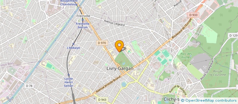 localisation de l'entreprise MONSIEUR DORIAN MARTINS LOPES  LIVRY-GARGAN