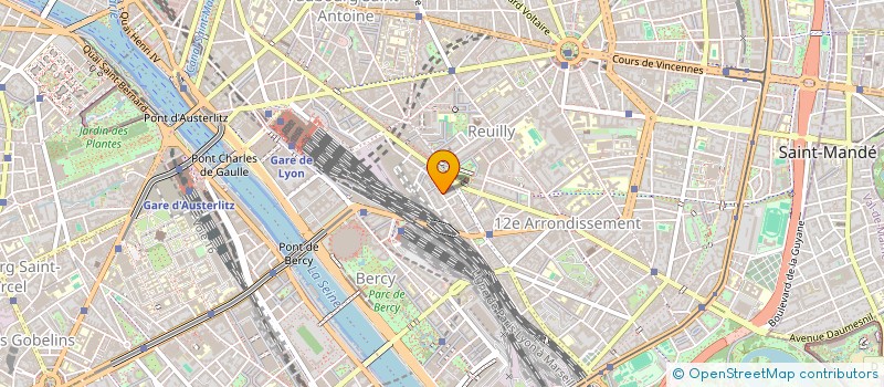 localisation de l'entreprise MONSIEUR DORIAN MASSON  PARIS