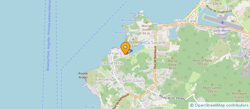 localisation de l'entreprise MONSIEUR DORIAN MEILLAN à SAINT MARTIN