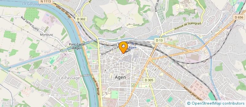 localisation de l'entreprise MONSIEUR DORIAN MERLE  AGEN