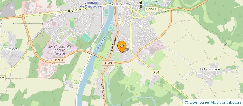 localisation de l'entreprise MONSIEUR DORIAN MINGOT à CHAUVIGNY