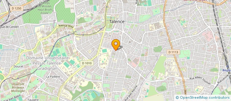 localisation de l'entreprise MONSIEUR DORIAN MONGUILLE  TALENCE