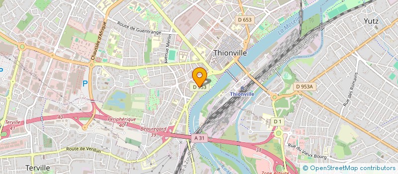 localisation de l'entreprise MONSIEUR DORIAN MORATO-MACIAS  THIONVILLE