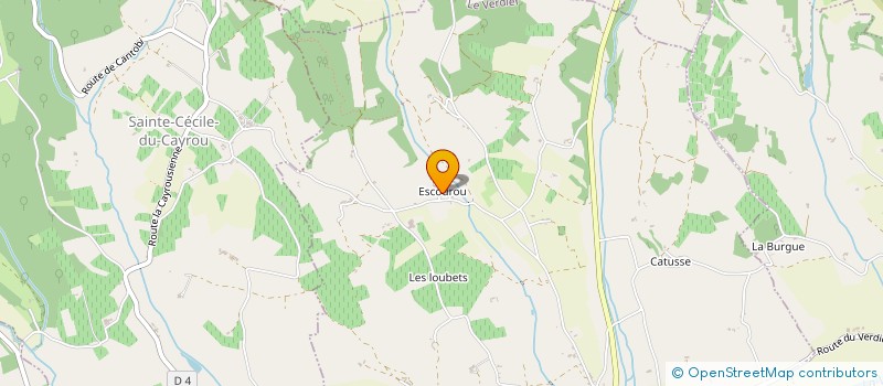 localisation de l'entreprise MONSIEUR DORIAN MOREL  LE VERDIER