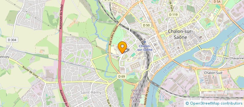 localisation de l'entreprise MONSIEUR DORIAN MOULIN  CHALON-SUR-SAONE