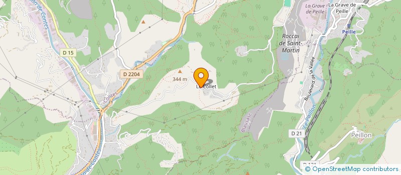 localisation de l'entreprise MONSIEUR DORIAN MUNOZ  BLAUSASC