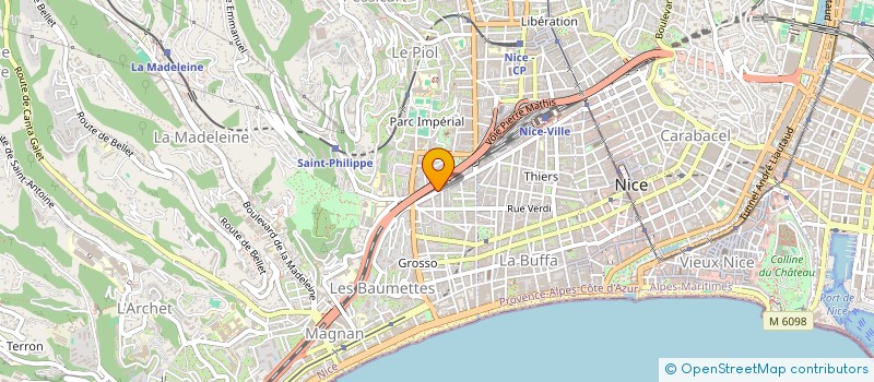 localisation de l'entreprise MONSIEUR DORIAN NEAGU à NICE