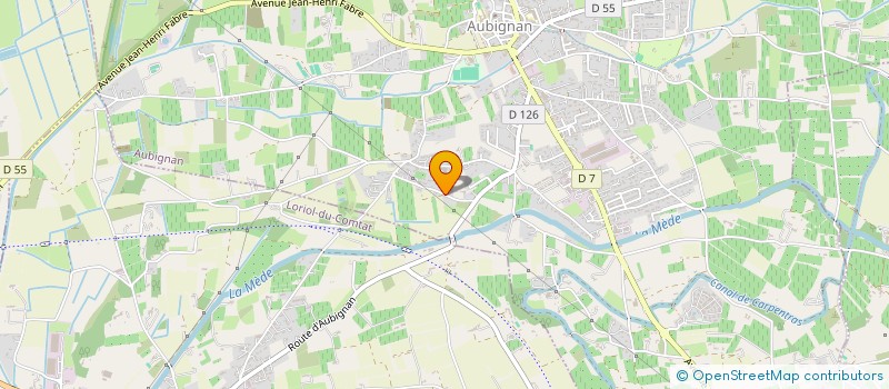 localisation de l'entreprise MONSIEUR DORIAN ODIN  AUBIGNAN