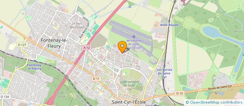 localisation de l'entreprise MONSIEUR DORIAN PALMA à SAINT-CYR-L'ECOLE