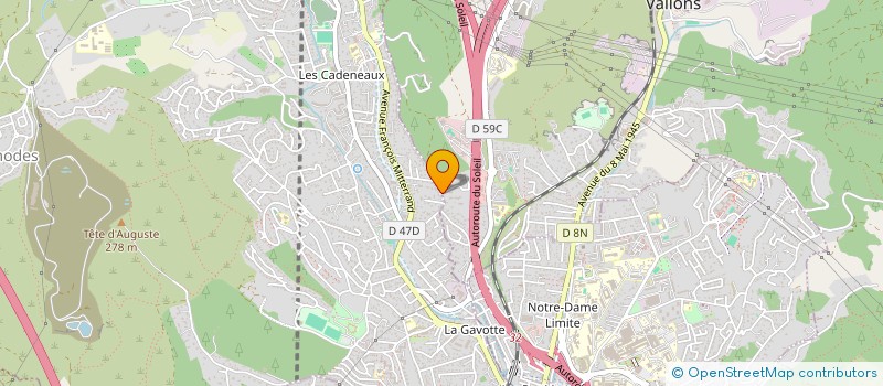 localisation de l'entreprise MONSIEUR DORIAN PALUSZKIEWICZ à SEPTEMES-LES-VALLONS