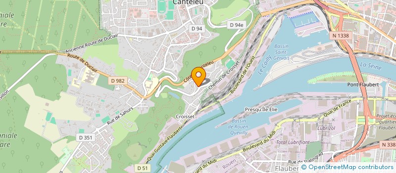 localisation de l'entreprise MONSIEUR DORIAN PANCHOUT  CANTELEU