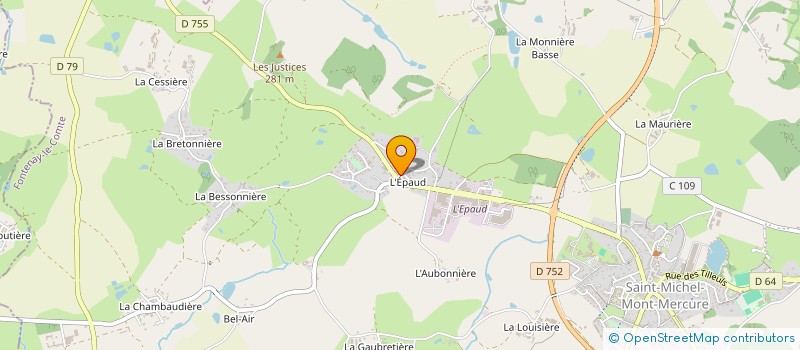 localisation de l'entreprise MONSIEUR DORIAN PARODY à SEVREMONT