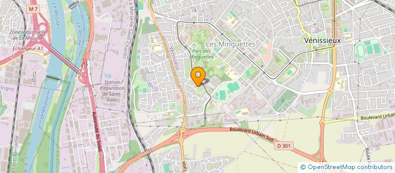 localisation de l'entreprise MONSIEUR DORIAN PEKEKO TETANG  VENISSIEUX