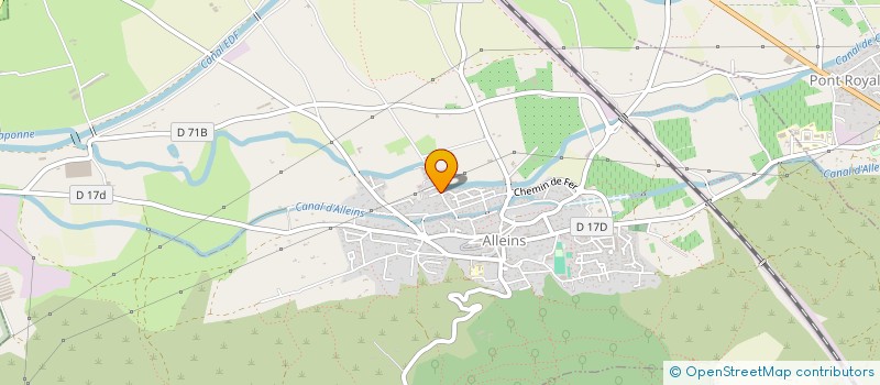 localisation de l'entreprise MONSIEUR DORIAN PICARD  ALLEINS