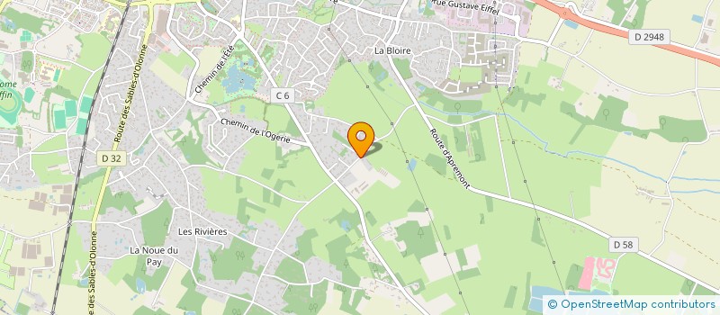 localisation de l'entreprise MONSIEUR DORIAN PONTOIZEAU à CHALLANS