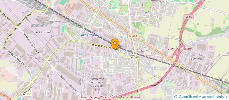 localisation de l'entreprise MONSIEUR DORIAN POUILLET  MIONS