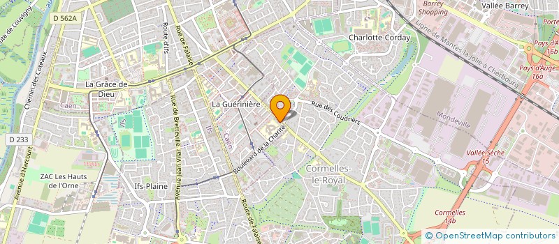 localisation de l'entreprise MONSIEUR DORIAN PRIEUR  CAEN