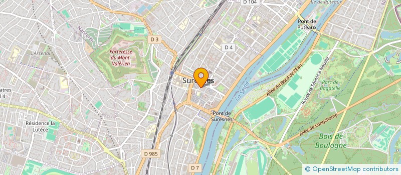 localisation de l'entreprise MONSIEUR DORIAN PRUVREL à SURESNES