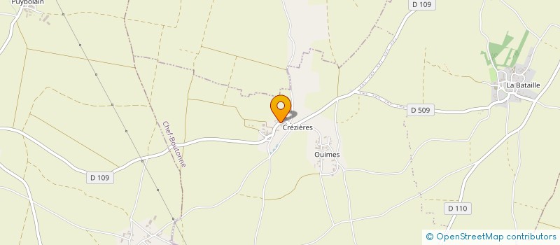 localisation de l'entreprise MONSIEUR DORIAN PUYGRANIER  ALLOINAY