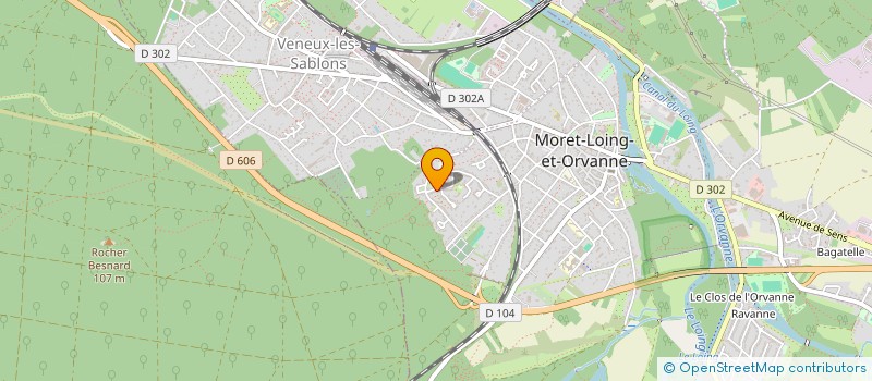 localisation de l'entreprise MONSIEUR DORIAN RENOUARD  MORET-LOING-ET-ORVANNE