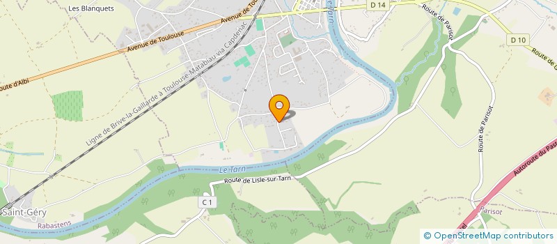 localisation de l'entreprise MONSIEUR DORIAN REVALLIER à LISLE-SUR-TARN