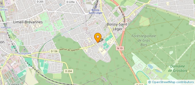 localisation de l'entreprise MONSIEUR DORIAN REY  LIMEIL-BREVANNES