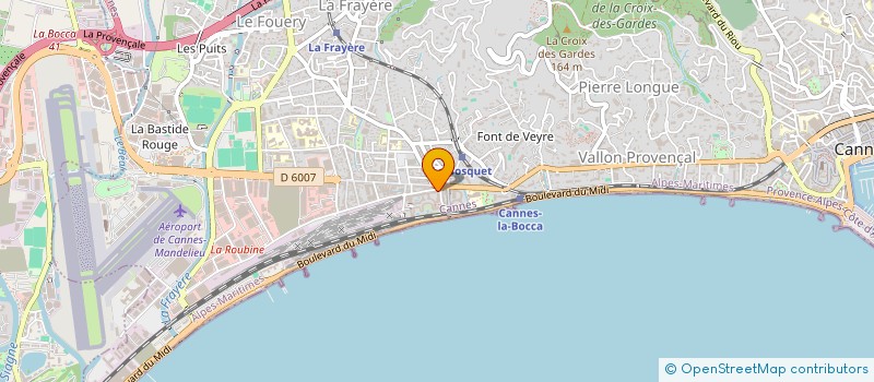 localisation de l'entreprise MONSIEUR DORIAN SAADI à CANNES