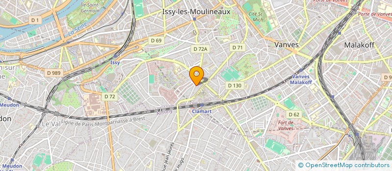 localisation de l'entreprise MONSIEUR DORIAN SAINTE-CROIX à ISSY-LES-MOULINEAUX