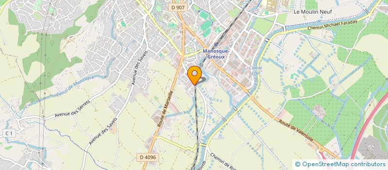 localisation de l'entreprise MONSIEUR DORIAN SORIA à MANOSQUE