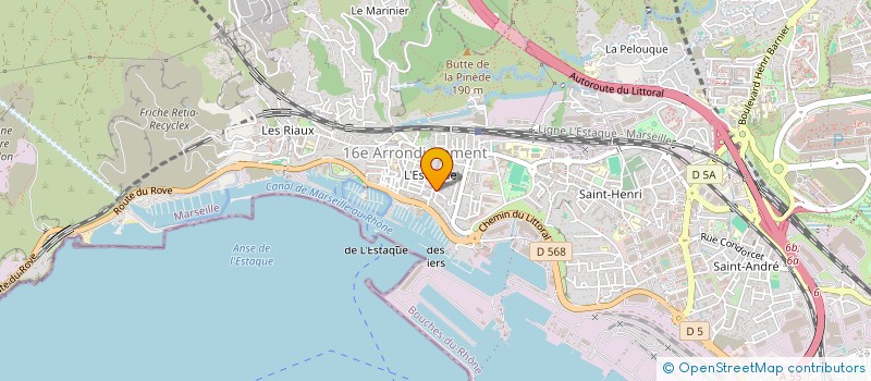 localisation de l'entreprise MONSIEUR DORIAN STEFANOU  MARSEILLE