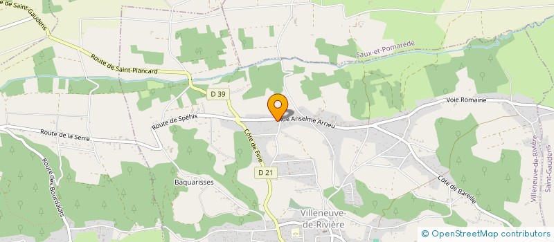 localisation de l'entreprise MONSIEUR DORIAN THEBE à VILLENEUVE-DE-RIVIERE