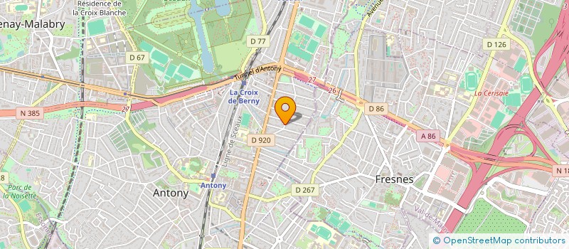 localisation de l'entreprise MONSIEUR DORIAN THEOT à ANTONY