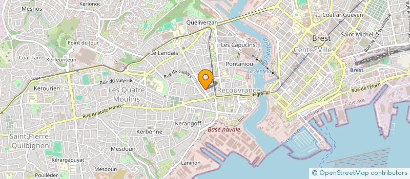 localisation de l'entreprise MONSIEUR DORIAN TOHOU à BREST