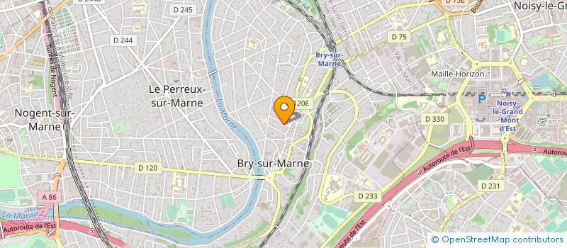 localisation de l'entreprise MONSIEUR DORIAN TREMOUREUX  BRY SUR MARNE