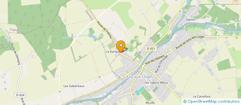 localisation de l'entreprise MONSIEUR DORIAN VAUVELLE à SULLY-LA-CHAPELLE