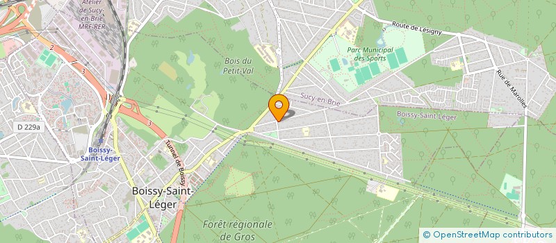 localisation de l'entreprise MONSIEUR DORIAN VIEIRA à BOISSY-SAINT-LEGER