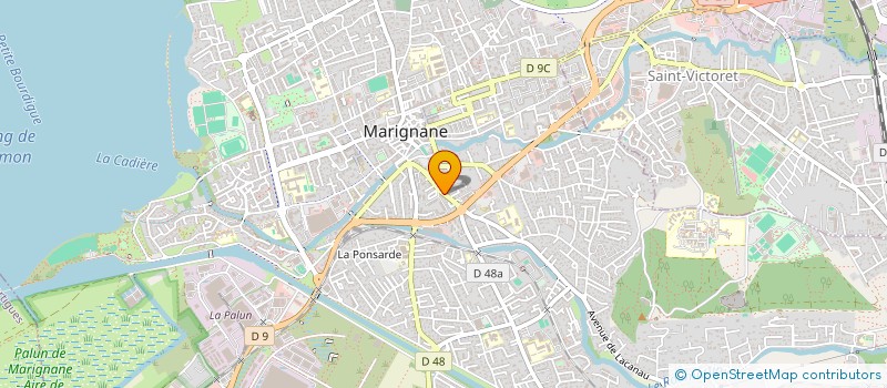 localisation de l'entreprise MONSIEUR DORIAN VINSONNEAU à MARIGNANE